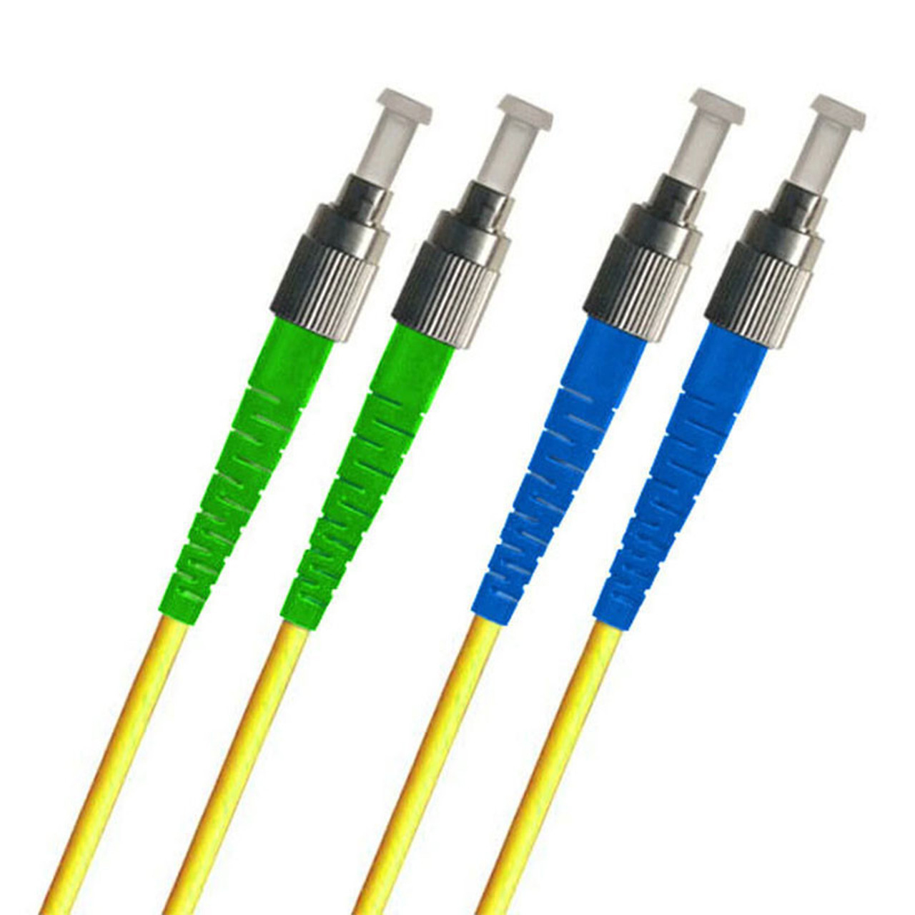 Fiber patch cables with FC connectors