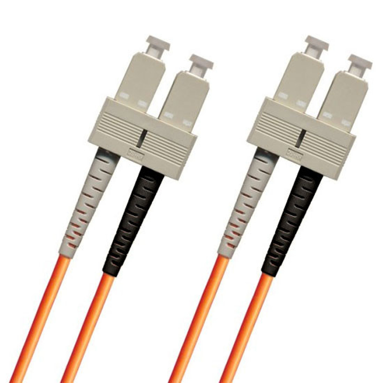 Fiber patch cables with SC connectors