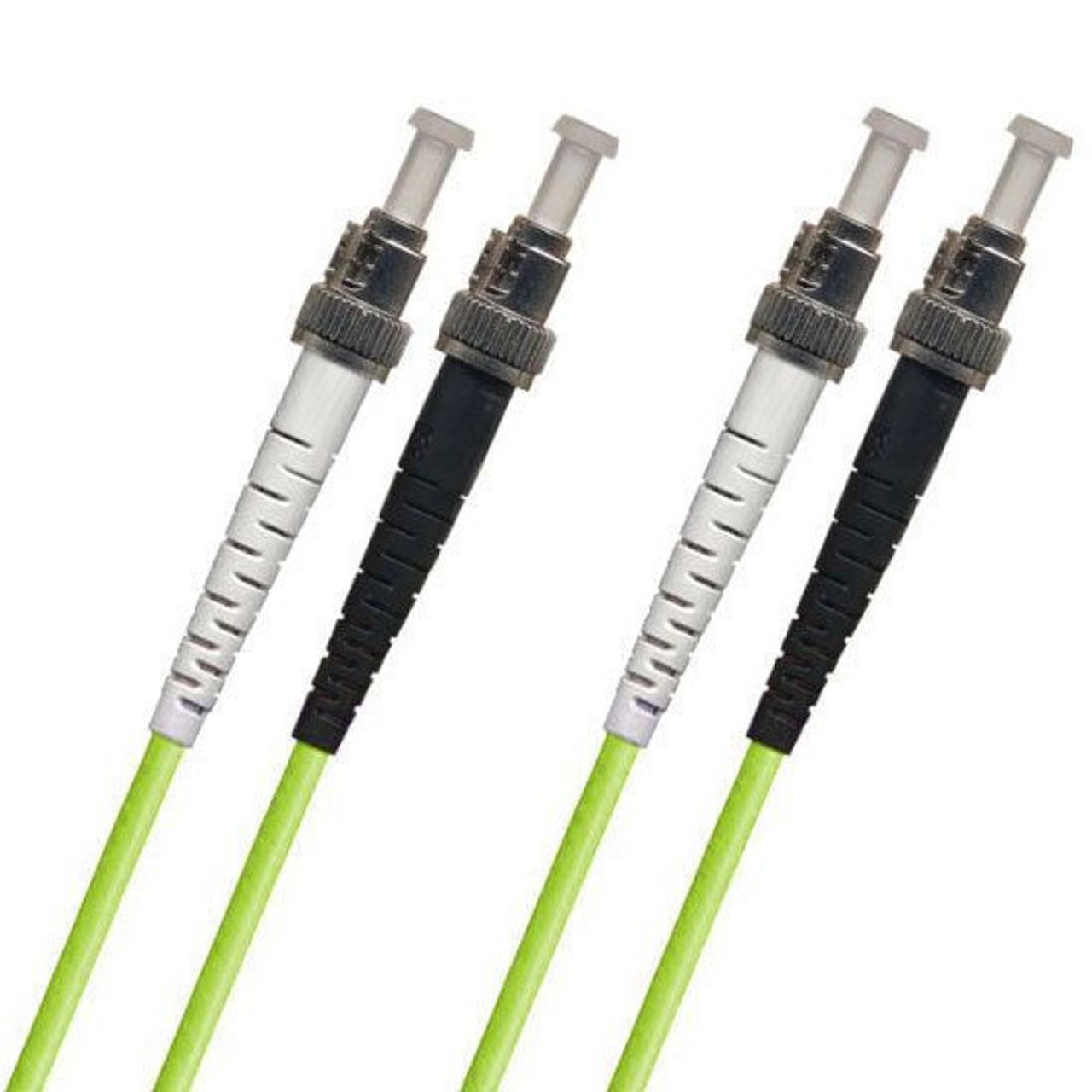 Fiber patch cables with ST connectors