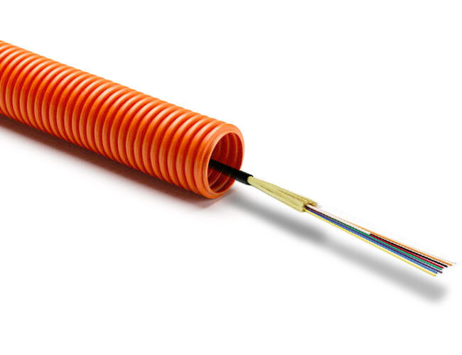 1 Inch Riser Corrugated Innerduct with Pull Tape