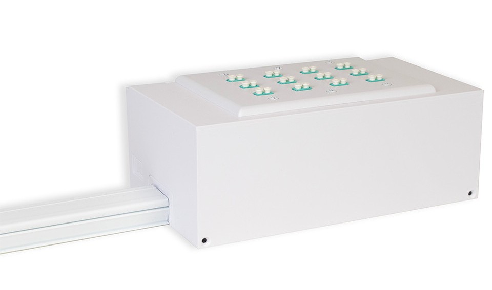 High-Density Fiber to the Desktop (FTTD) Workstation Enclosure