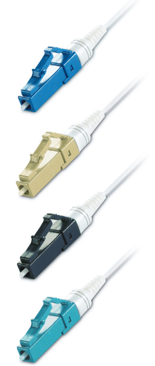 Fiber optic LC connectors